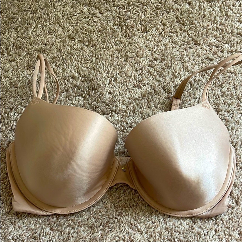 Nude super soft and comfy light push-up bra